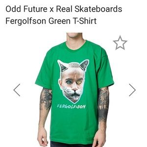 Odd Future x Real Skateboards Fergolfson shirt
